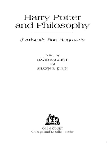 Harry Potter and Philosophy