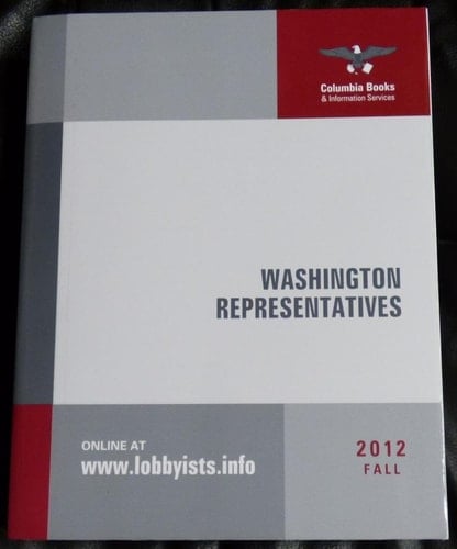 Washington Representatives 2012 (Fall)