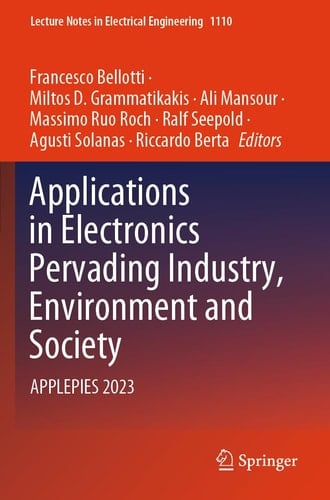 Applications in Electronics Pervading Industry, Environment and Society APPLEPIES 2023