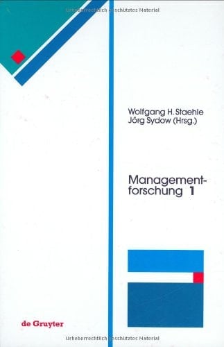 Managementforschung. 1 (1991)