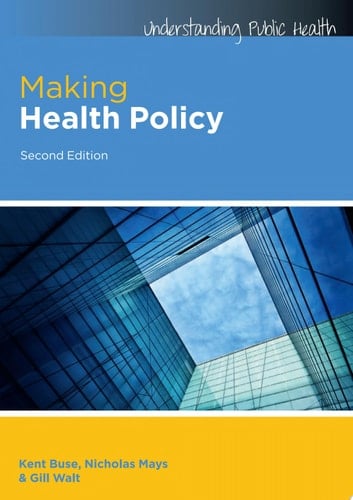 EBOOK: Making Health Policy