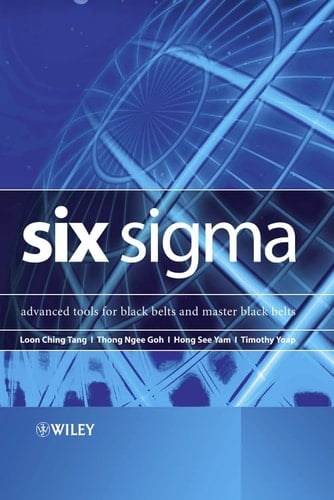 Six Sigma Advanced Tools for Black Belts and Master Black Belts