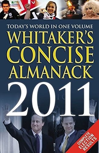 Whitaker's Concise Almanack 2011
