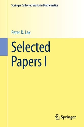 Selected Papers I
