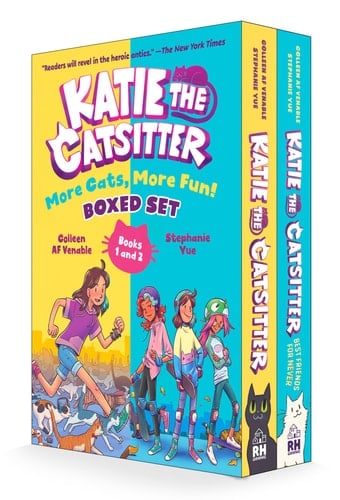 Katie the Catsitter: More Cats, More Fun! Boxed Set (Books 1 and 2) (A Graphic Novel Boxed Set)