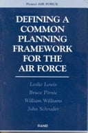 Defining a Common Planning Framework for the Air Force