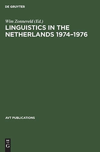 Linguistics in the Netherlands 1974-1976 Papers