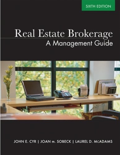 Real Estate Brokerage A Management Guide