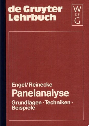 Panelanalyse Grundlagen, Techniken, Beispiele