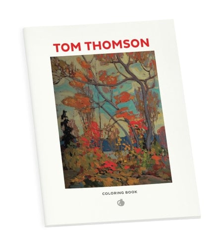 Tom Thomson Coloring Book Cb171