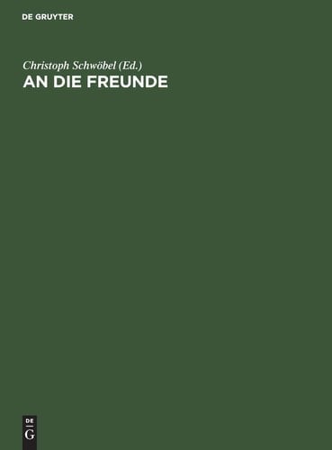 An Die Freunde Vertrauliche D. I. Nicht Für Die Öffentlichkeit Bestimmte Mitteilungen (1903-1934)