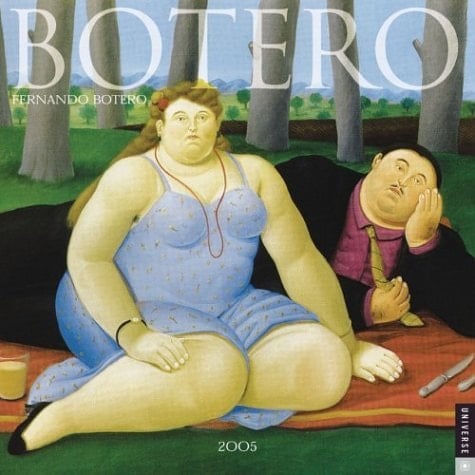 Botero: 2005 Wall Calendar