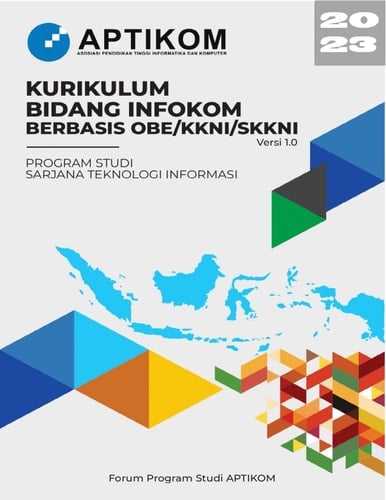 Kurikulum Bidang Infokom Berbasis OBE/KKNI/SKKNI Versi 1.0 - Program Studi Sarjana Teknologi Informasi