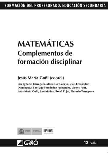 Matemáticas. Complementos de formación disciplinar