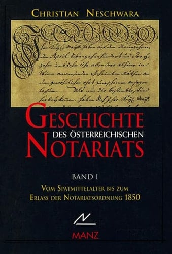 Geschichte des österreichischen Notariats