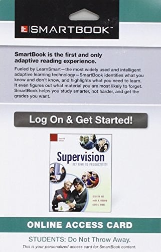 SmartBook Access Card for Supervision