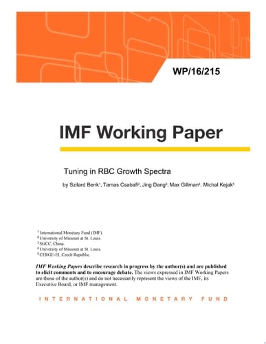 Tuning in RBC Growth Spectra