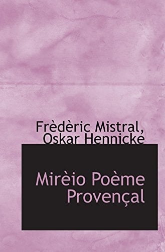 Mirèio Poème Provençal