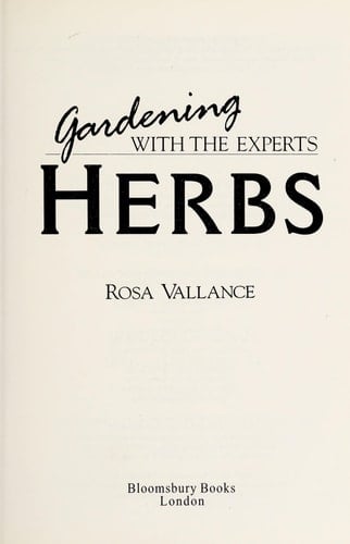 Herb Gardening