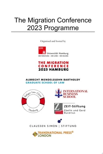 The Migration Conference 2023 Programme
