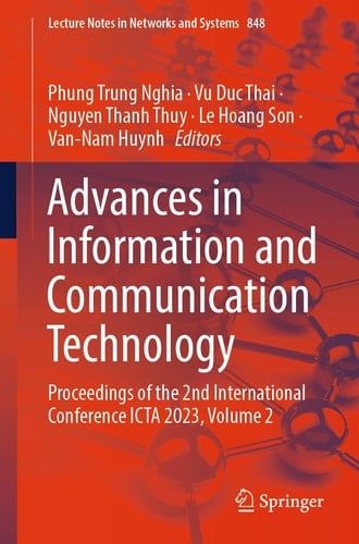 Advances in Information and Communication Technology Proceedings of the 2nd International Conference ICTA 2023, Volume 2