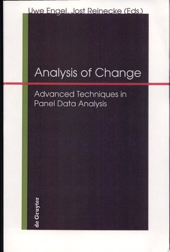 Analysis of Change Advanced Techniques in Panel Data Analysis