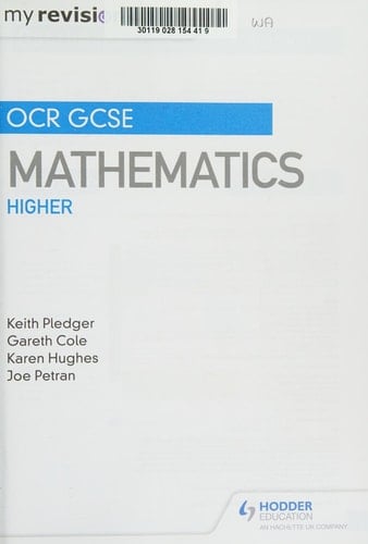 OCR GCSE Maths Higher Mastering Mathematics Revision Guide