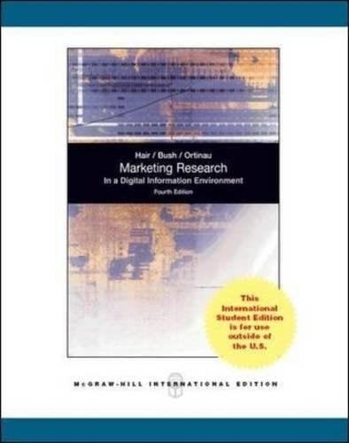 Marketing Research In a Digital Information Environment