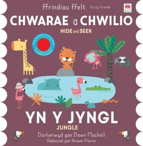 Chwarae a Chwilio Yn y Jyngl Hide and Seek in the Jungle