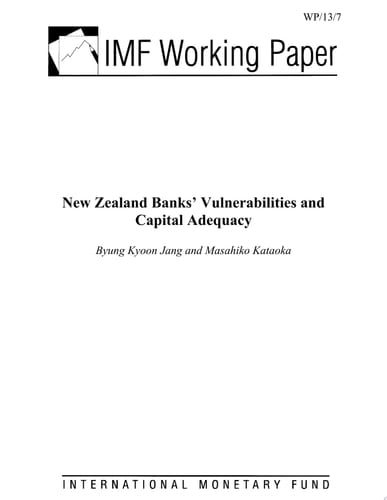 New Zealand Banks’ Vulnerabilities and Capital Adequacy