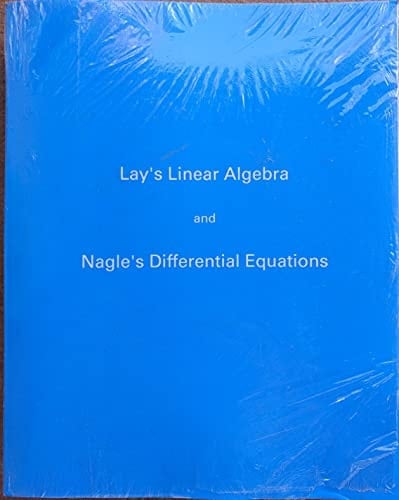 Linear Algebra/Differential Equations (Custom) W/Mylab Access Code & E-Text