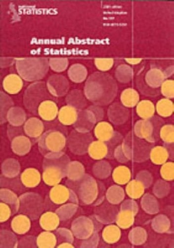 Annual Abstract of Statistics 2001
