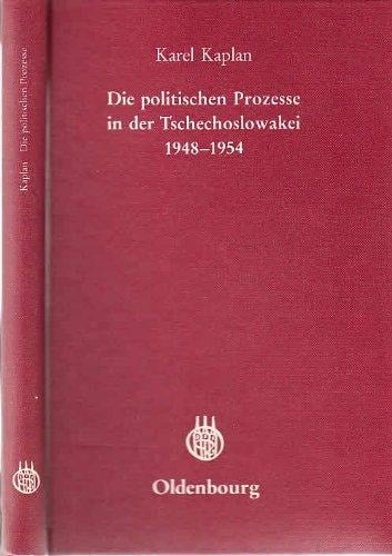 Die politischen Prozesse in der Tschechoslowakei, 1948-1954