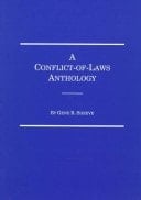 A Conflict-of-Laws Anthology (Anthology Series)