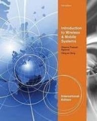 Introduction to Wireless and Mobile Systems