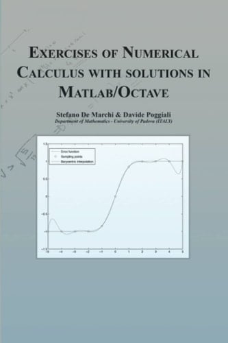 Exercises of Numerical Calculus with Solutions in MATLAB/OCTAVE