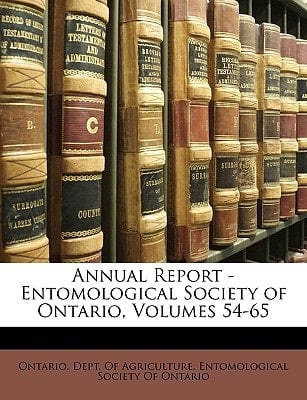 Annual Report - Entomological Society of Ontario, Volumes 54-65