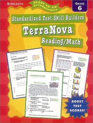 Standardized Test Skill Builders Terranova - Reading/Math - Grade 6