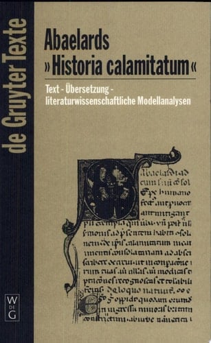 Abaelards "Historia calamitatum"