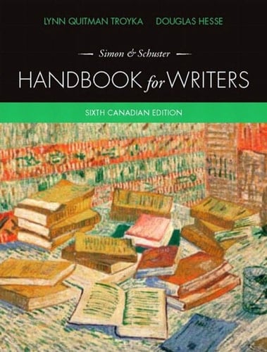 Simon & Schuster Handbook for Writers, Sixth Canadian Edition,