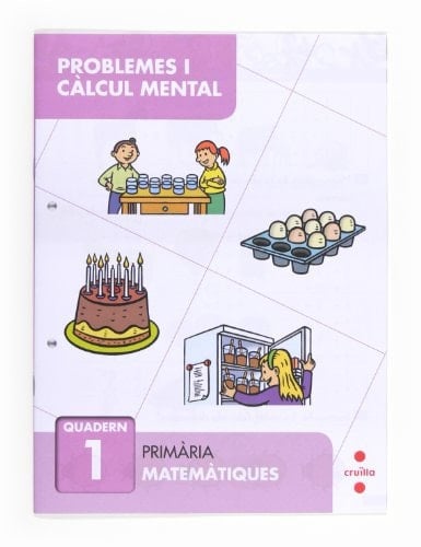 Matemàtiques, Primària problemes i càlcul mental. Quadern