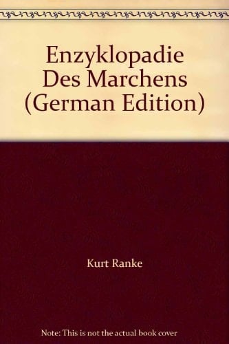 Enzyklopadie Des Marchens (German Edition)