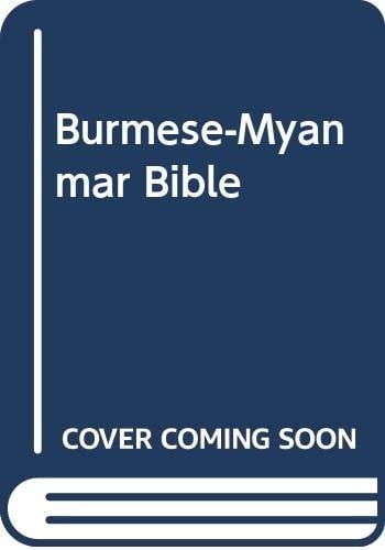 Myannmar, Burmese Bible Judson Version