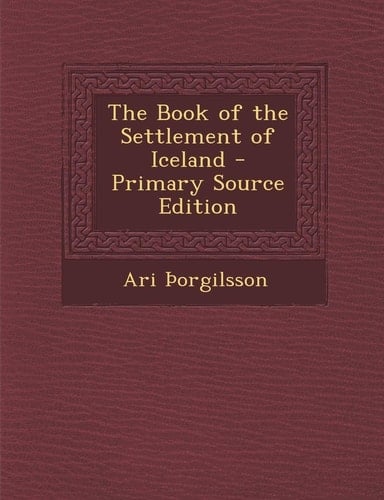 The Book of the Settlement of Iceland