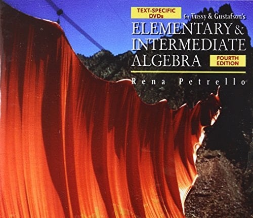 Elementary and Intermediate Algebra: Text-specific Dvd