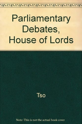 Parliamentary Debates, House of Lords 1998-1999, 5th Series, 25 October-11 November 1999