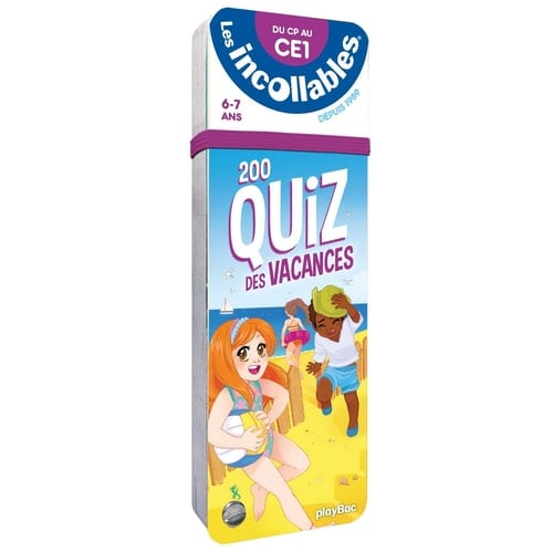 200 quiz des vacances Du CP au CE1 6-7 ans
