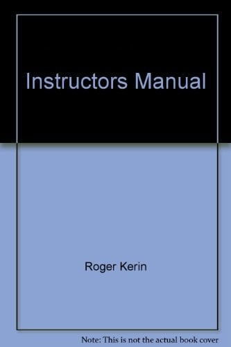 Instructors Manual