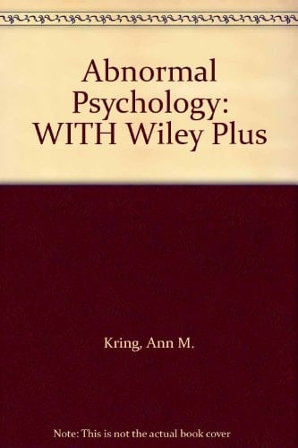 Abnormal Psychology 10th Edition with Wiley Plus Set