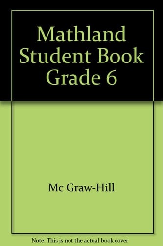 Mathland Student Book Grade 6